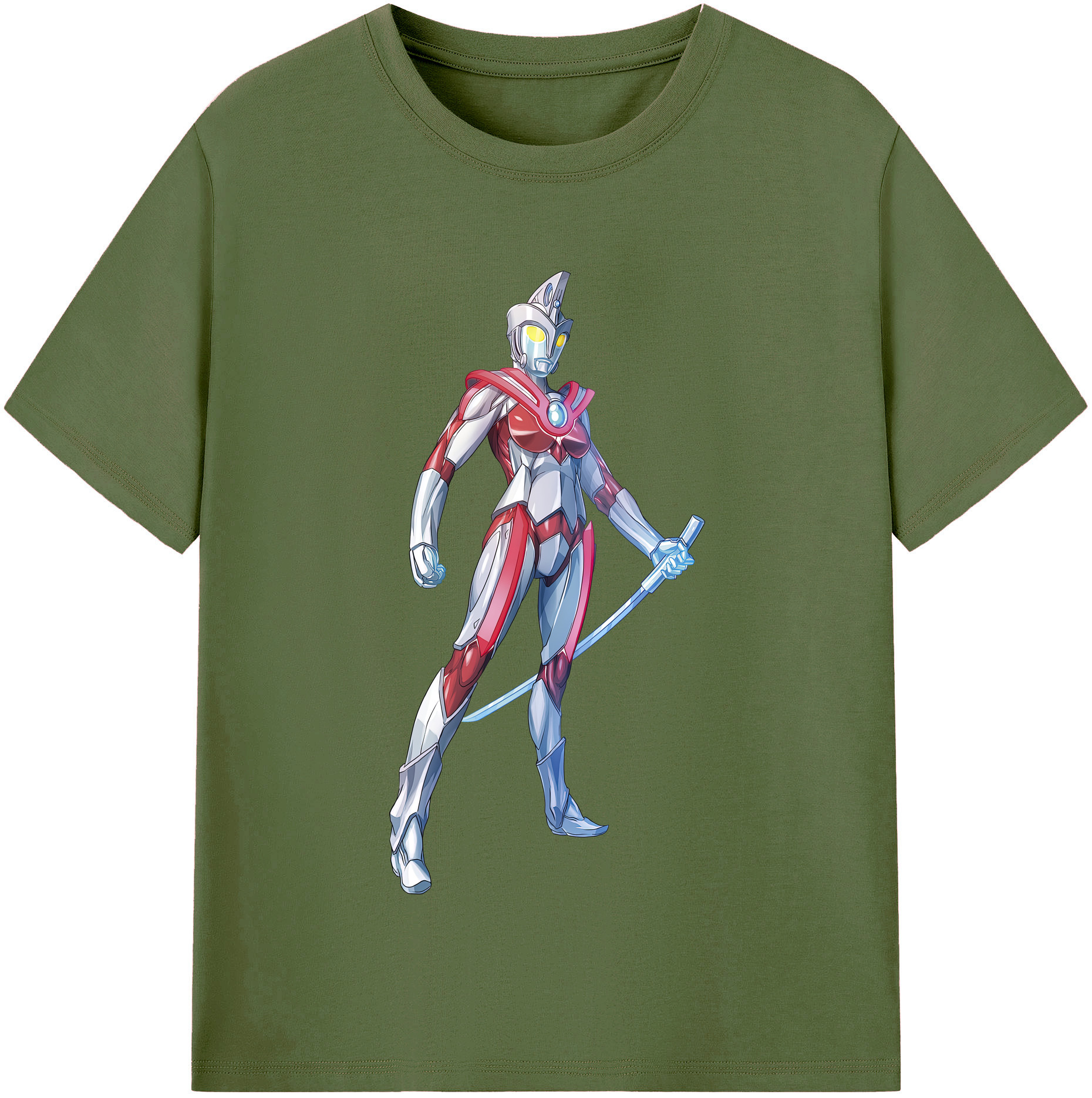 （画像用） ウルトラマン Ultraman 綿100％半袖Tシャツ（フロントプリント）